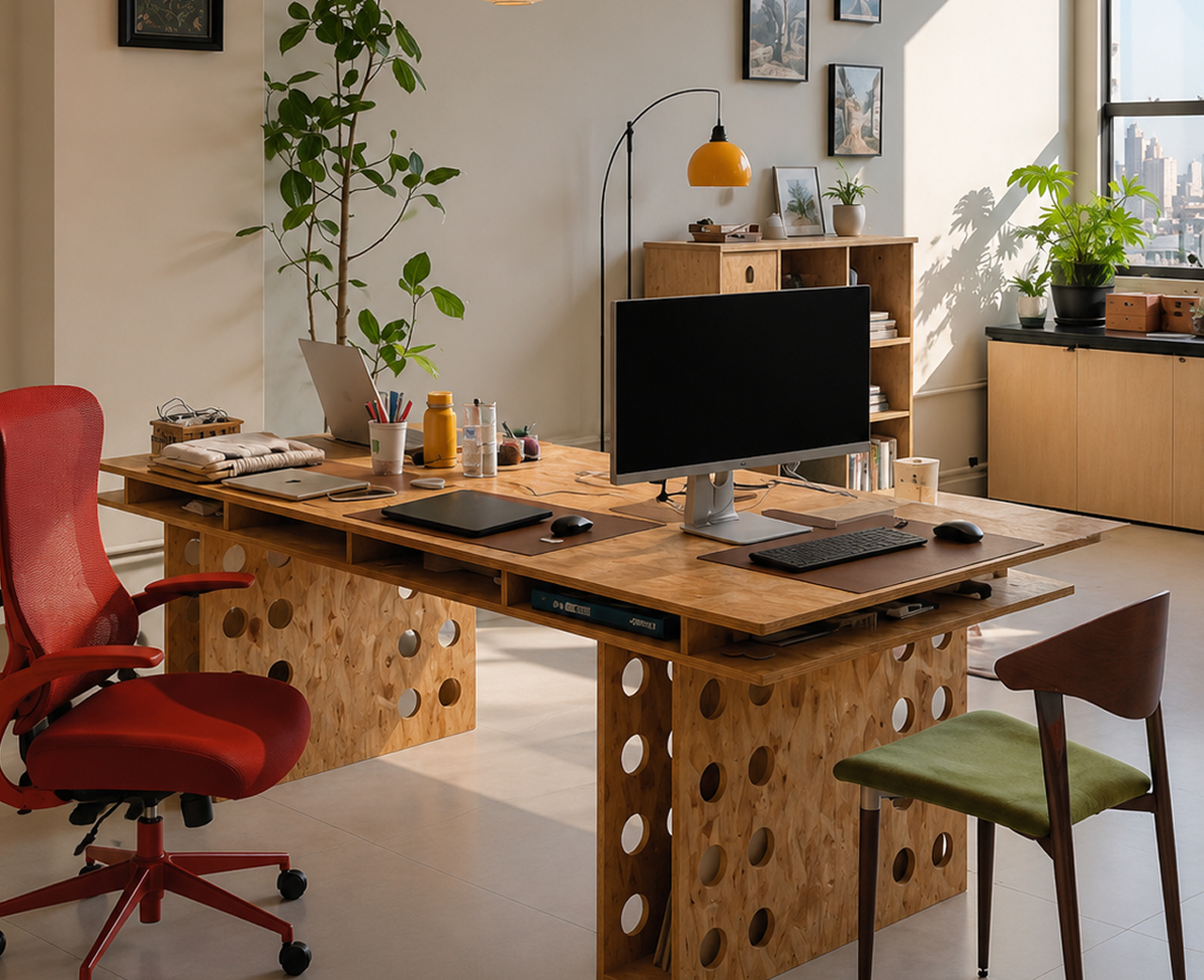 Espace de travail de l’agence